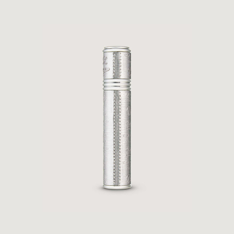 Refillable Travel Perfume Atomizer 10ml - Silver/Silver