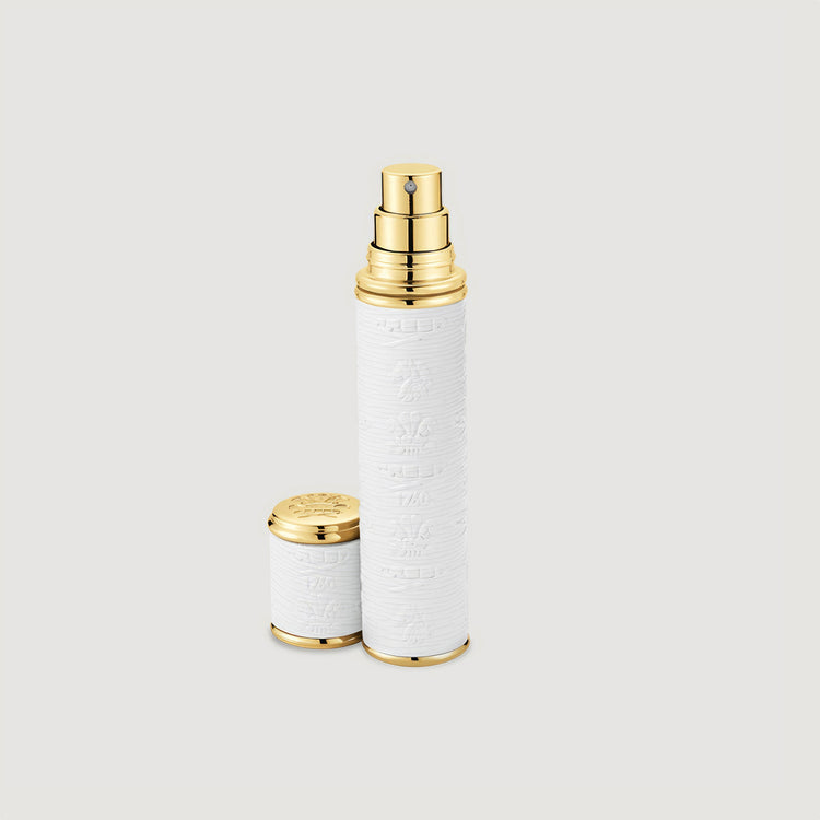 Refillable Travel Perfume Atomizer 10ml - Gold/White