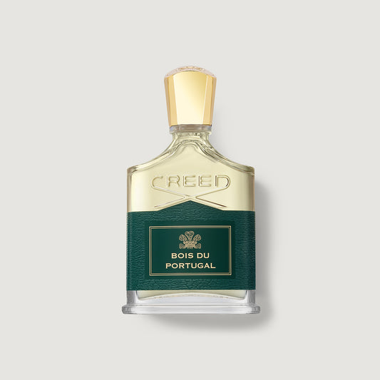 Bois Du Portugal Creed Bois du Portugal perfume bottle on a light gray background