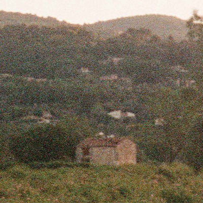 A painted country background