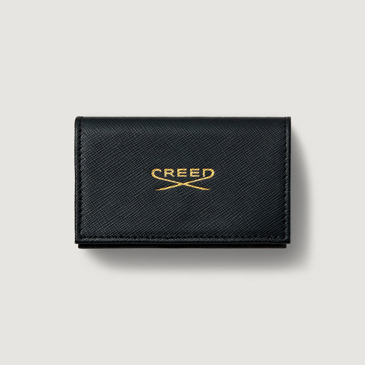 Men's Leather Sample Wallet - Black