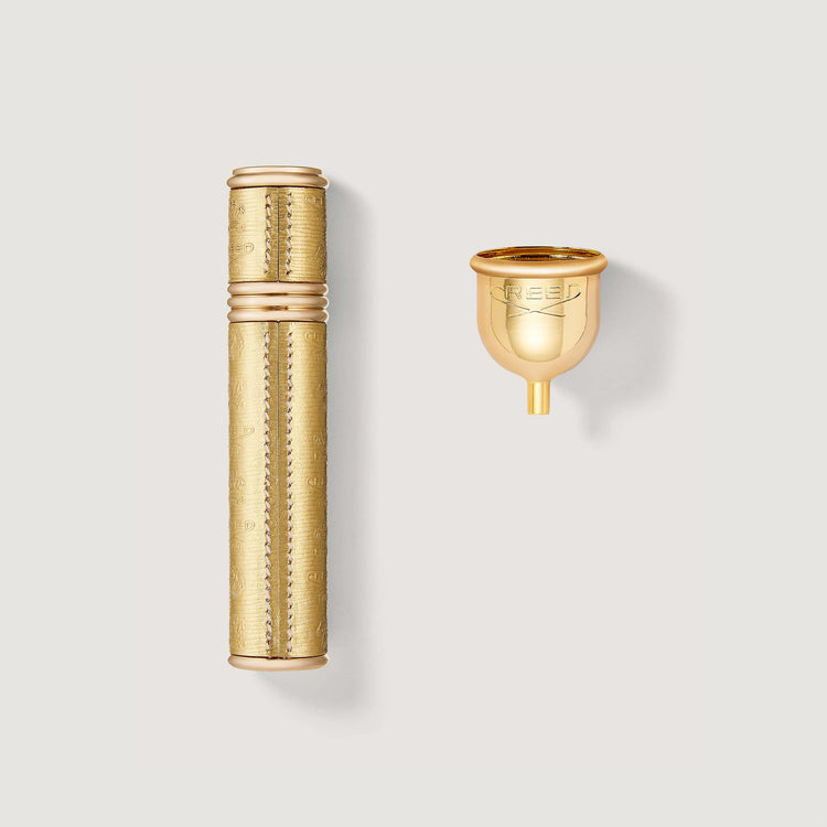 Refillable Travel Perfume Atomizer 10ml - Gold/Gold
