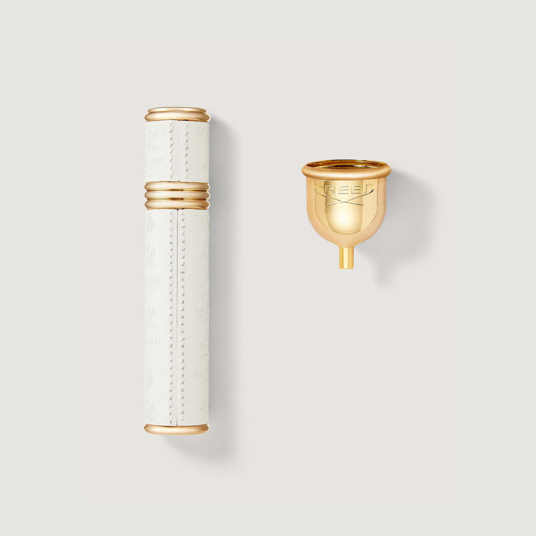 Refillable Travel Perfume Atomizer 10ml - Gold/White