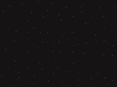 Dark starry night sky with subtle twinkling stars representing the Amber Universe collection at Creed Boutique