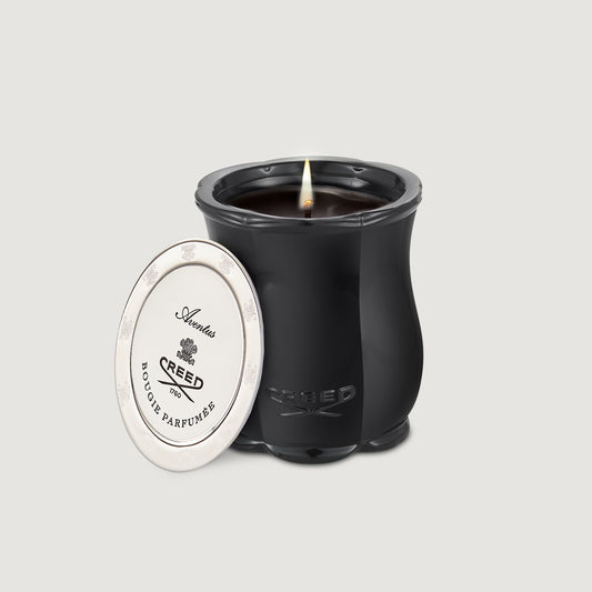 aventus candle lit with lid