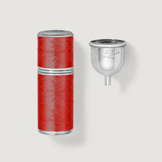 Red and Silver 50ml atomizer