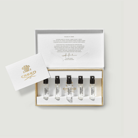 Men's 5-Piece 10ml Discovery Set | Men's Fragrance Sampler | Creed Men's 5-Piece 10ml Discovery Set | Men's Fragrance Sampler | Creed