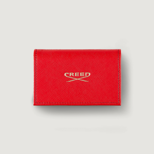 Red Leather Sample Wallet