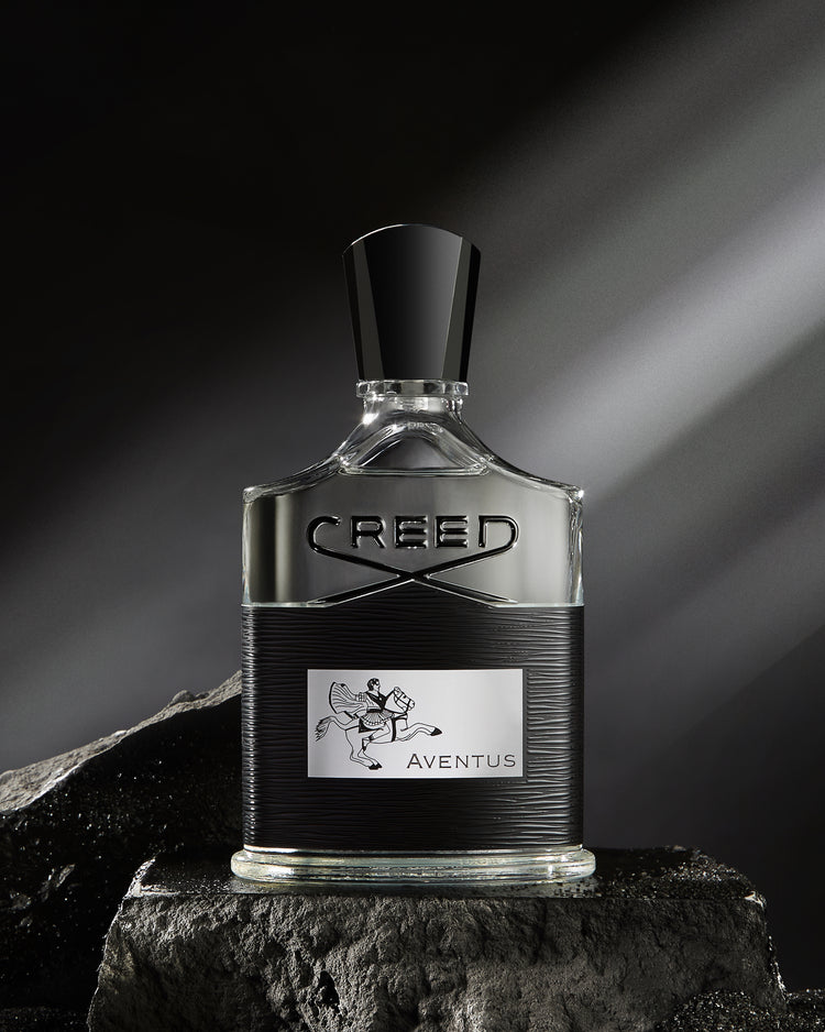 The House of Creed’s most notable fragrance, Aventus encapsulates a vision of success, power and strength coupled with modern day elegance. 