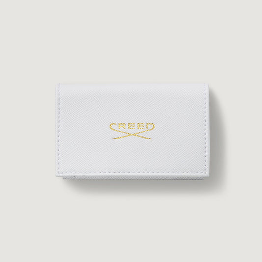 Leather Sample Wallet - white
