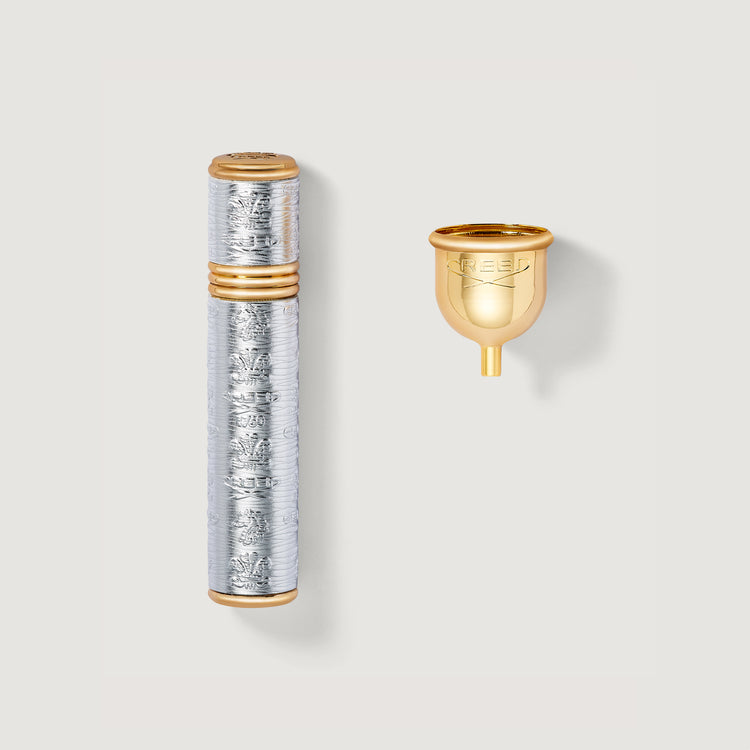 Refillable Travel Perfume Atomizer 10ml - Gold/Silver